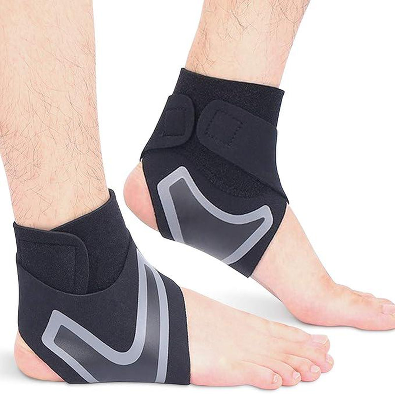 Ollas Ankle Support Brace – Ultimate Protection Against Sprains & Injuries for Men and Women – Breathable Compression Cuff with Adjustable Straps for All Sports