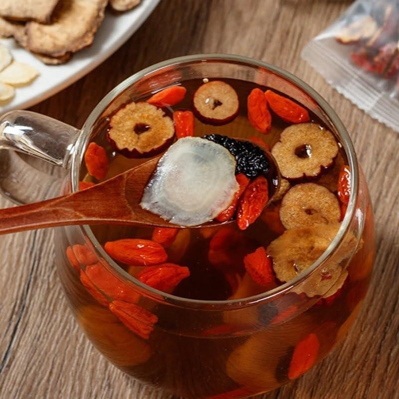 Revitalize Your Health with Our Organic Herbal Kidney Tea - A Powerful Blend of Ginseng, Red Dates, Wolfberry, and Mulberry - 30 Convenient Tea Bags